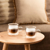 Homla Cembra Thermo Cup Set of 2 260ml - Transparent